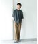 ハイツイストクルーネック ショートスリーブTシャツ