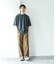 ハイツイストクルーネック ショートスリーブTシャツ