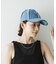 GANNI　DENIM PATCHWORK CAP