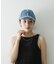 GANNI　DENIM PATCHWORK CAP
