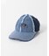 GANNI　DENIM PATCHWORK CAP