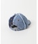 GANNI　DENIM PATCHWORK CAP