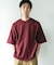 Sorona ラウンドカラーショートスリーブTシャツ