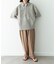 リネン混ワイドイージーパンツ