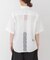 Teya　LACE PANEL SHIRTS