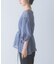 CHIGNON　シアーチェックボリュームスリーブプルオーバー