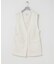 new basic　SILK LINEN GILET