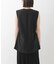 new basic　SILK LINEN GILET