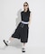 『UR TECH DRYLUXE』ハイツイストフレンチスリーブブラウス