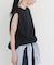 『UR TECH DRYLUXE』ハイツイストフレンチスリーブブラウス