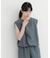 『UR TECH DRYLUXE』ハイツイストフレンチスリーブブラウス