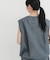 『UR TECH DRYLUXE』ハイツイストフレンチスリーブブラウス