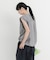 『UR TECH DRYLUXE』ハイツイストフレンチスリーブブラウス