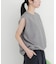 『UR TECH DRYLUXE』ハイツイストフレンチスリーブブラウス