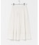 SOIL　COTTON VOILE LACE SKIRT
