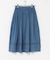 SOIL　COTTON VOILE LACE SKIRT