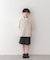 『150サイズあり』ロゴ刺繍ストライプシャツ(KIDS)