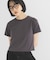 BASICクロップドTEE