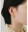 ステンレスフープピアス