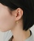 ステンレスドロップフックピアス
