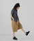 SMOOTH WOOLY LIKE サファリシャツ