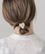 デザインハートヘアポニー