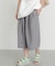 『UR TECH DRYLUXE』ハイツイストワイドバミューダパンツ
