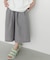 『UR TECH DRYLUXE』ハイツイストワイドバミューダパンツ