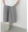 『UR TECH DRYLUXE』ハイツイストワイドバミューダパンツ