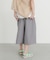 『UR TECH DRYLUXE』ハイツイストワイドバミューダパンツ