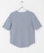 ワッフルボーダーヘンリネックTEE