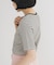 ワッフルボーダーヘンリネックTEE