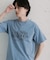 アシメグラフィックショートスリーブTシャツ