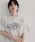 アシメグラフィックショートスリーブTシャツ