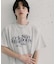 アシメグラフィックショートスリーブTシャツ