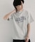アシメグラフィックショートスリーブTシャツ