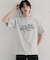 アシメグラフィックショートスリーブTシャツ