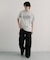 アシメグラフィックショートスリーブTシャツ