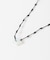 decor『デコール』　TIE CODE NECKLACE