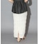 ラメジャガードストレートスカート