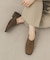 ピーチスキンスライドシューズ