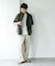 ストライプボタンダウン ショートスリーブシャツ