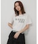 クロップドレースロゴTシャツ(半袖)