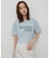 クロップドレースロゴTシャツ(半袖)