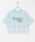 クロップドレースロゴTシャツ(半袖)