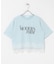 クロップドレースロゴTシャツ(半袖)