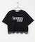クロップドレースロゴTシャツ(半袖)