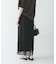 シアーメッシュストレートスカート
