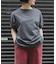 FORK&SPOON　ボトルネックギャザースリーブTシャツ