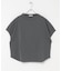 FORK&SPOON　ボトルネックギャザースリーブTシャツ